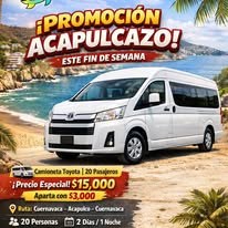 Promoción de traslado a Acapulco